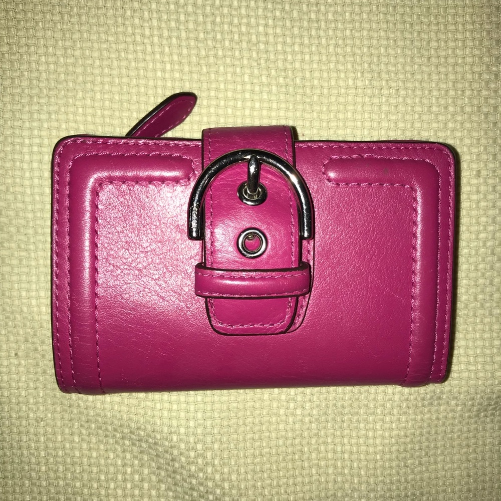 Pink Coach wallet